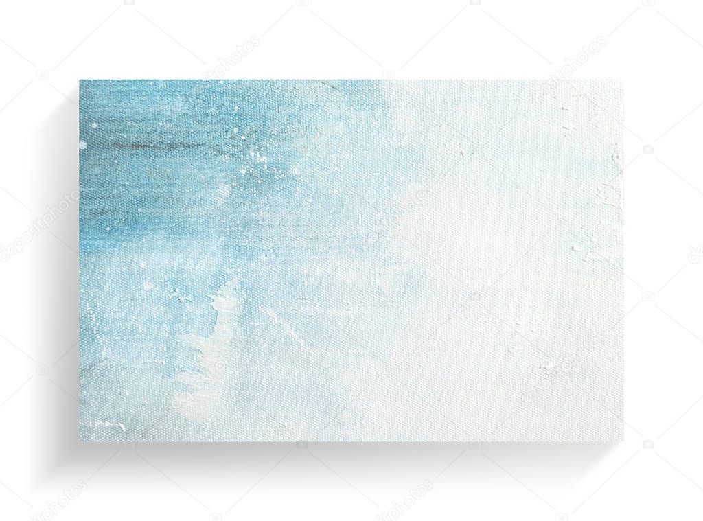 Abstract colorful painting art on canvas texture background. Close-up image.