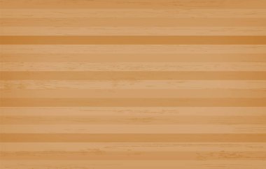 Parke akçaağaç basketbol mahkeme kat yukarıdan izlendi. Ahşap zemin desen ve doku. Vektör çizim.
