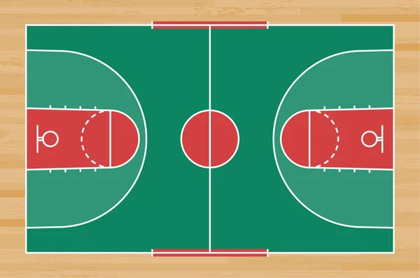 Campo de basquete de praia ilustração do vetor. Ilustração de