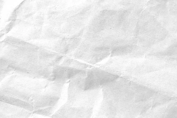 Papier Blanc Froissé Texture Fond Image Gros Plan — Photo