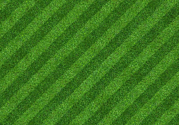 Green grass field background for soccer and football sports. Green lawn pattern and texture background. Close-up image.