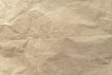 kahverengi buruşuk kağıt doku arka plan.
