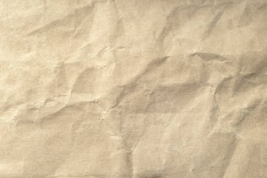kahverengi buruşuk kağıt doku arka plan.