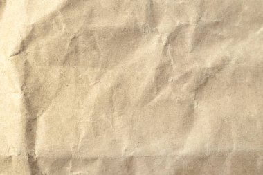 kahverengi buruşuk kağıt doku arka plan.