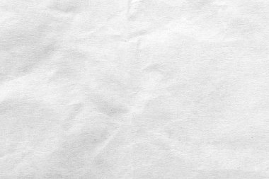 Beyaz kağıt doku arka plan buruşuk. Yakın çekim.