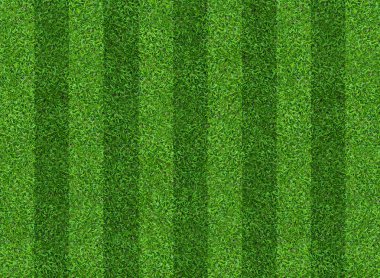 Futbol ve futbol spor için yeşil çim alan arka plan. GRE