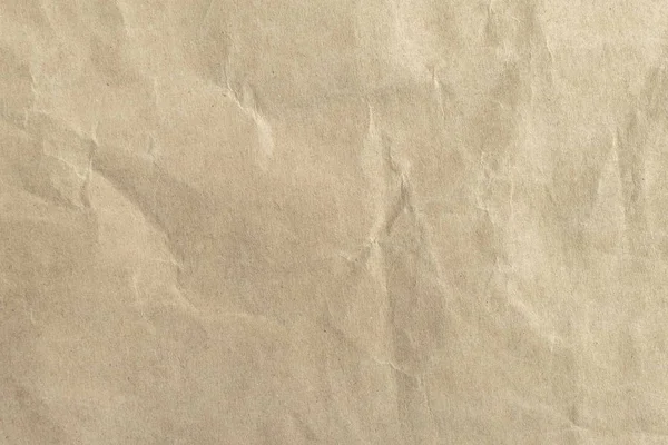 Brown crumpled paper texture background. — Stock Photo, Image