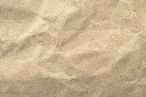 Brown crumpled fundo textura de papel . — Fotografia de Stock