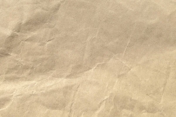 Brown crumpled fundo textura de papel . — Fotografia de Stock
