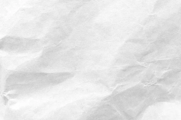 Papier blanc froissé texture fond. Gros plan . — Photo