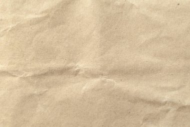 kahverengi buruşuk kağıt doku arka plan.