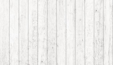 Beyaz ahşap desen ve arka plan için doku. Yakın plan..