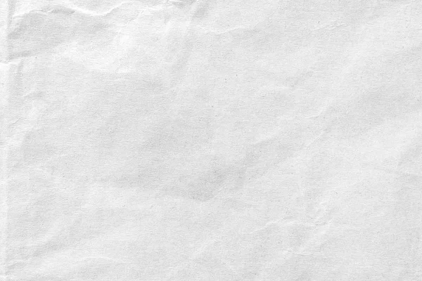 White crumpled paper texture background. Close-up. — Stock Photo, Image