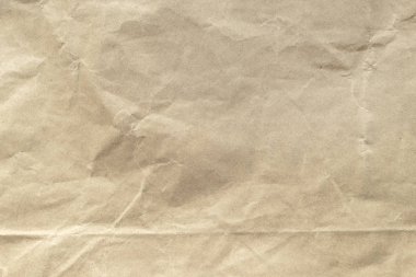 kahverengi buruşuk kağıt doku arka plan.