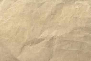 kahverengi buruşuk kağıt doku arka plan.
