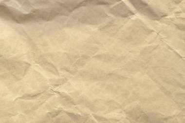 kahverengi buruşuk kağıt doku arka plan.
