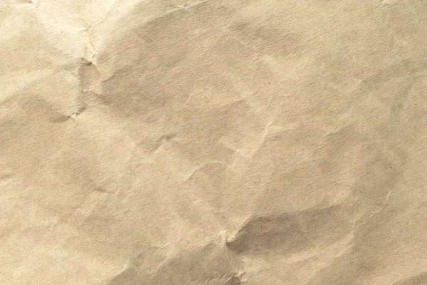 Brown crumpled fundo textura de papel . — Fotografia de Stock