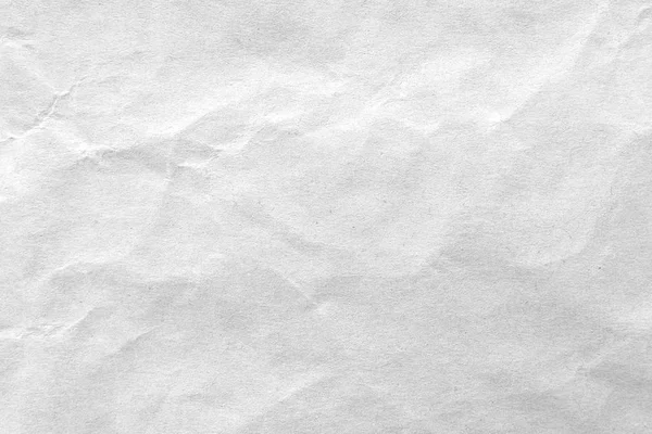 Branco crumpled fundo textura de papel. Close-up . — Fotografia de Stock