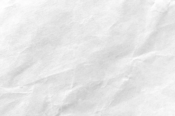 Papier blanc froissé texture fond. Gros plan . — Photo