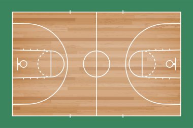 Basketbol mahkeme kat ahşap desen doku backgro on line ile