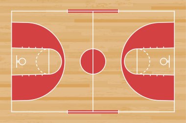 Basketbol mahkeme kat ahşap desen doku backgro on line ile