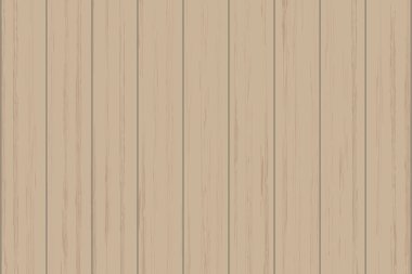 Arka plan için kahverengi ahşap tahta dokusu. Vektör.