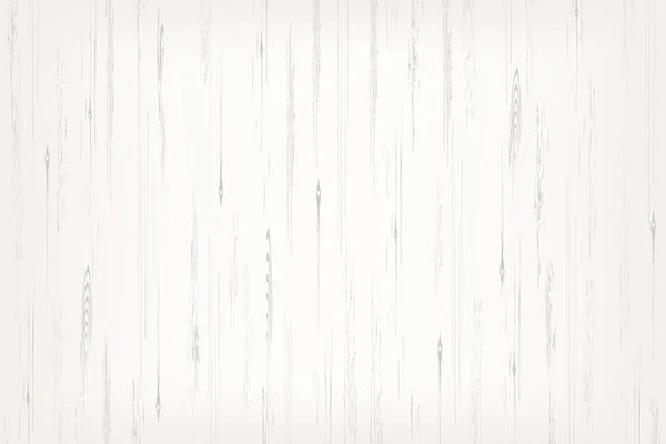 Weiße Holzplanke Textur für Hintergrund. Vektor. — Stockvektor