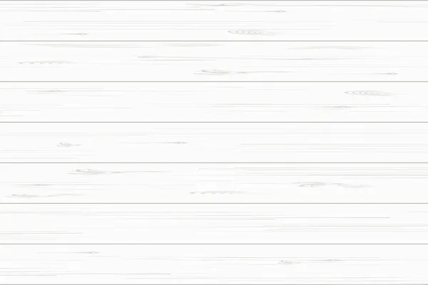 Textura de tablón de madera blanca para fondo. Vector . — Archivo Imágenes Vectoriales