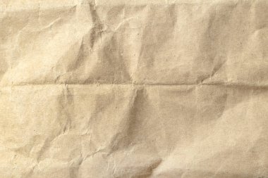kahverengi buruşuk kağıt doku arka plan.