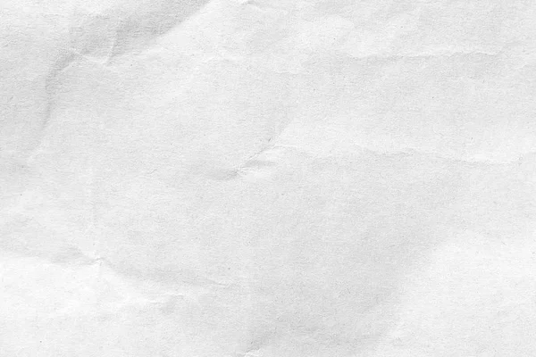 White crumpled paper texture background. Close-up. — Stock Photo, Image