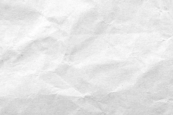 Fehér gyűrött papír textúra a háttér. Közeli kép:. — Stock Fotó