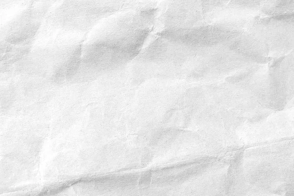 Branco crumpled fundo textura de papel. Close-up . — Fotografia de Stock