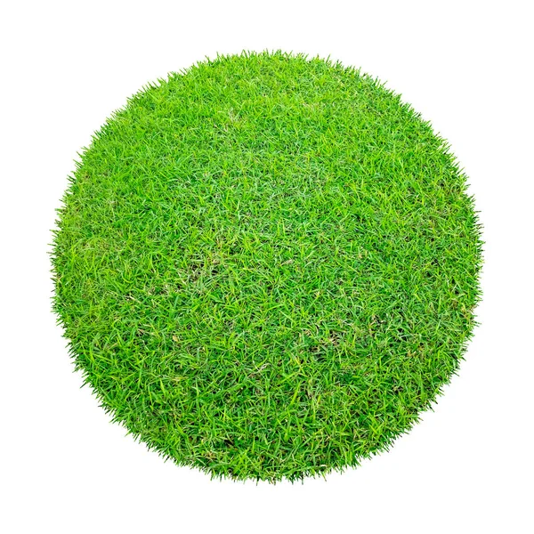 Texture Abstraite Herbe Verte Pour Fond Cercle Motif Herbe Verte — Photo