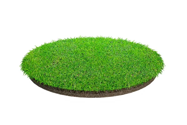 पृष्ठभूमि के लिए हरी घास बनावट को अवशोषित करें। सर्किल ग्रीन घास — स्टॉक फ़ोटो, इमेज