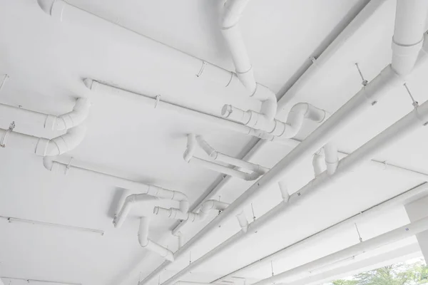 Water pipe system. Installation of water pipe in the building. W — Stock Photo, Image