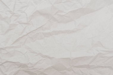 Beyaz buruşmuş kağıt doku arka planı. Resmi kapat..