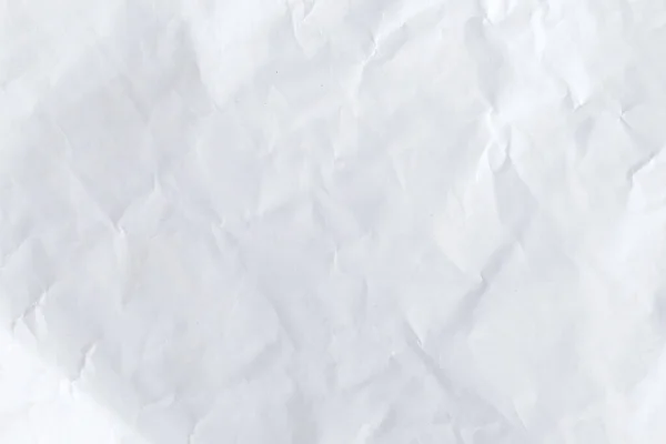 Белый Смятый Бумажный Узор Текстура Фона Белый Складчатый Бумажный Фон — стоковое фото