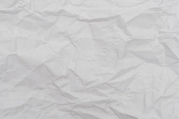 Λευκό Τσαλακωμένο Φόντο Υφής Χαρτιού Κοντινή Εικόνα — Φωτογραφία Αρχείου
