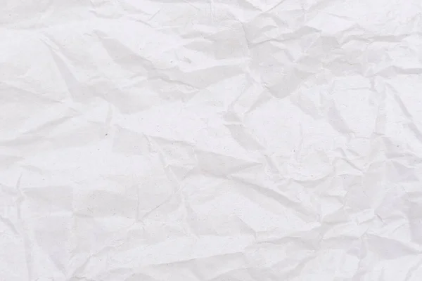 Λευκή Τσαλακωμένη Υφή Χαρτιού Αφηρημένο Μοτίβο Χαρτιού Για Φόντο Κοντινή — Φωτογραφία Αρχείου