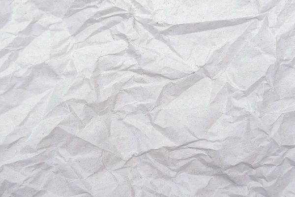 White Crumpled Paper Texture Abstract Paper Pattern Background Close Image — Stock Photo, Image