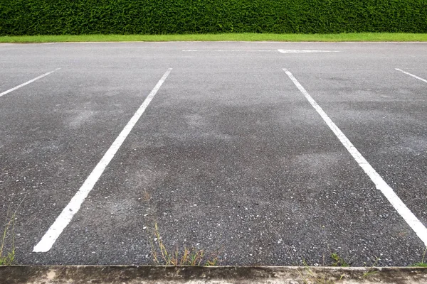 Пустой Паркинг Открытой Парковке — стоковое фото