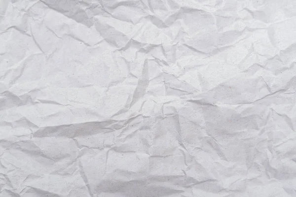 White Crumpled Paper Texture Abstract Paper Pattern Background Close Image — Stock Photo, Image