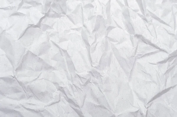 White Crumpled Paper Texture Abstract Paper Pattern Background Close Image — Stock Photo, Image