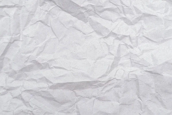 Bílá Zmačkaná Papírová Textura Abstraktní Papírový Vzor Pro Pozadí Obrázek — Stock fotografie