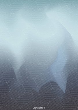 Yarım ton geometriğin soyut arkaplanı ve kablo motifi arka planı. Vektör illüstrasyonu.