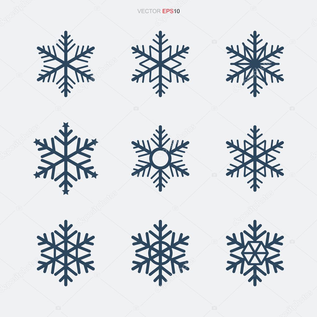 Vectores e ilustraciones de Copos de nieve para descargar gratis