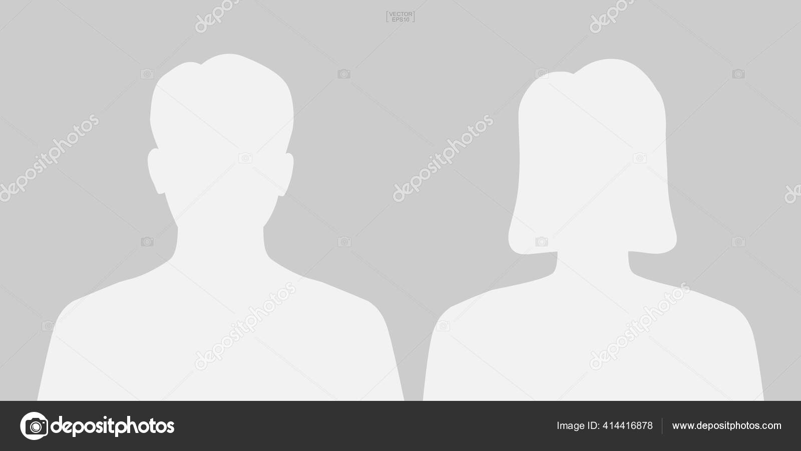 User Profile Icon Male And Female