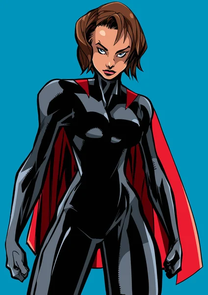 Superheroine savaş modu maskesiz