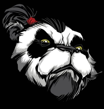 Siyah yöneticisinde Panda