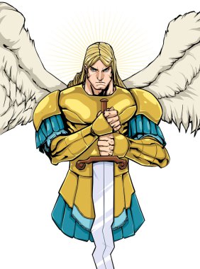 Archangel Michael portre 
